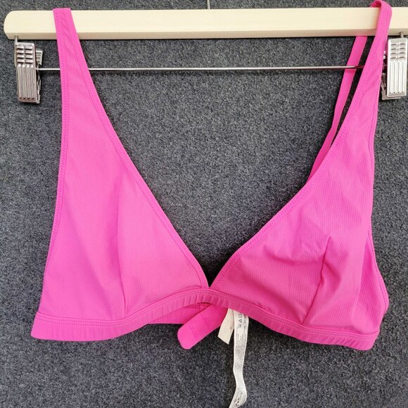 NWOT Free People Intimately Size M Pink Triangle Cup Bralette - Picture 1 of 6